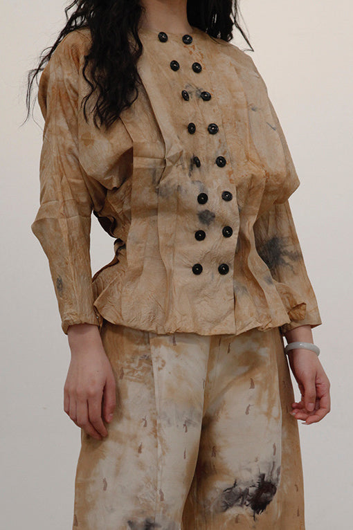 MUTEDANCE silk top MD21FW04